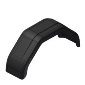 garde-boue gauche plastique 13 pouces pour remorque McALU AMG/AMH