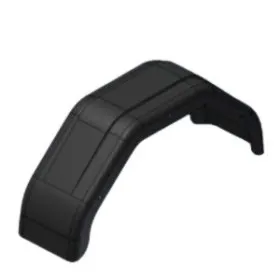 garde-boue gauche plastique 13 pouces pour remorque McALU AMG/AMH