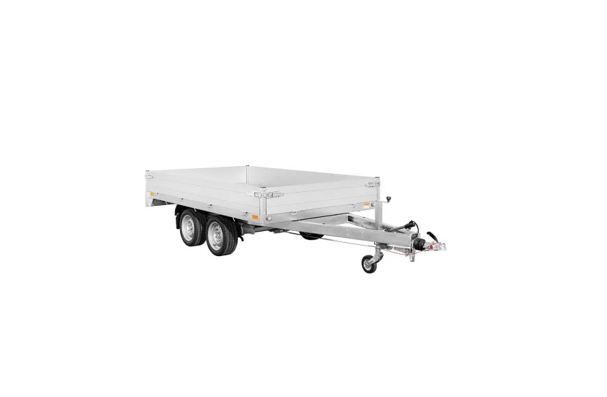 Remorque benne K1 306 184 2700 2 avec pompe électrique et main d'urgence - SARIS