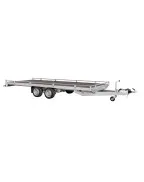 Remorque transporteur porte-voiture basculant - SARIS
