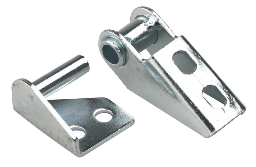 charnière inférieure ridelle 6000/8000 en acier pour remorque et ridelles