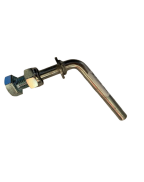 Poignée de serrage vis RJ48 LIDER pour roue jockey 48 mm compatible remorques LIDER