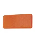 Catadioptre adhésif rectangulaire orange