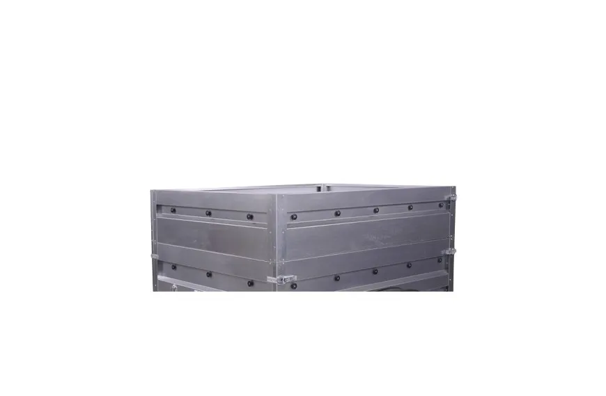 4 rehausse de ridelles pleines pour remorques R263/PL263