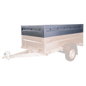 Réhausses pleines galvanisées 37 cm pour remorque SOREL PL214