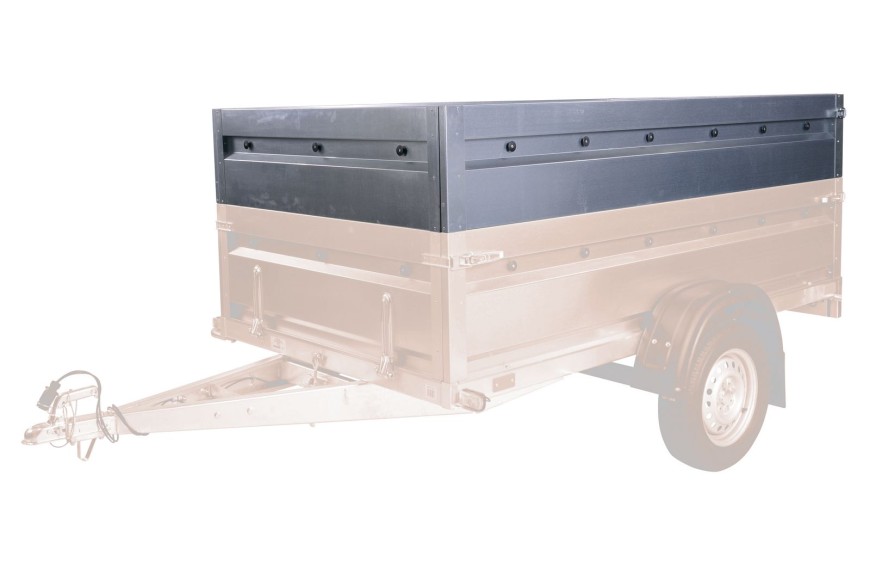 Réhausses pleines galvanisées 37 cm pour remorque SOREL PL214