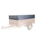 Rehausse de ridelles pleines H 37cm pour remorques PL214 - SOREL