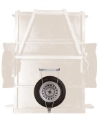 Support de roue de secours pour remorque