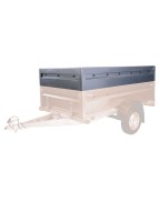 Réhausses pleines galvanisées 37 cm pour remorque SOREL R250