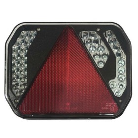 Feu LED droit 6 fonctions 12V pour remorque avec clignotant stop veilleuse et anti-brouillard