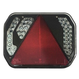 Feu LED gauche 6 fonctions 12V pour remorque avec clignotant stop veilleuse et anti-brouillard