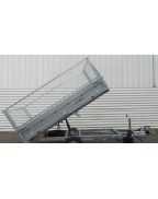 Support de roue de secours pour remorque benne LIDER 42575 39600 entraxe 4x100