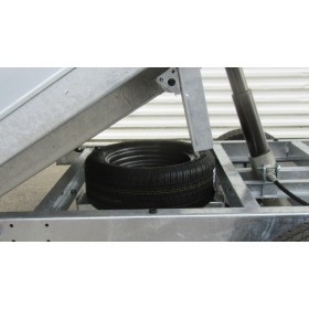 Support de roue de secours pour remorque benne LIDER 42575 39600 entraxe 4x100