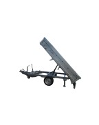 Remorque benne 1350 kg LIDER 42575 basculante galvanisée