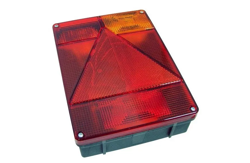 Feu arrière vertical 5 fonctions droit avec connecteur