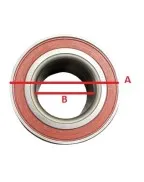 Roulement cartouche 5537 Ø34 mm
