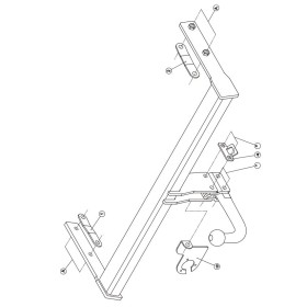 Faisceau attelage remorque ou caravane 7 plots - S16120 - MATOUTILS