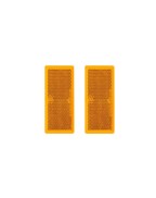 Lot de 2 catadioptre latéral orange 105 x 48 mm