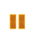 Lot de 2 catadioptre latéral orange 105 x 48 mm