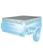 Bâche plate 9200BBP pour remorque Bois / 242 x 135 cm - SOREL