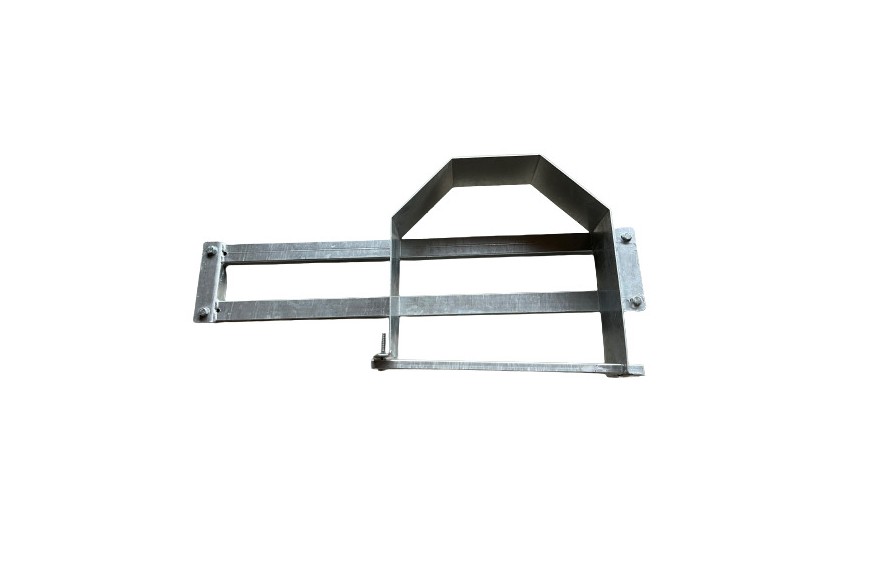 Support de roue de secours sous châssis pour remorques plateau Lider 33630 et 34632