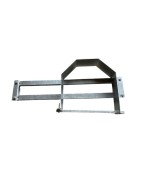 Support de roue de secours sous châssis pour remorques plateau Lider 33630 et 34632