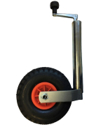 Roue Jockey Gonflable Ø 48 mm Jante acier