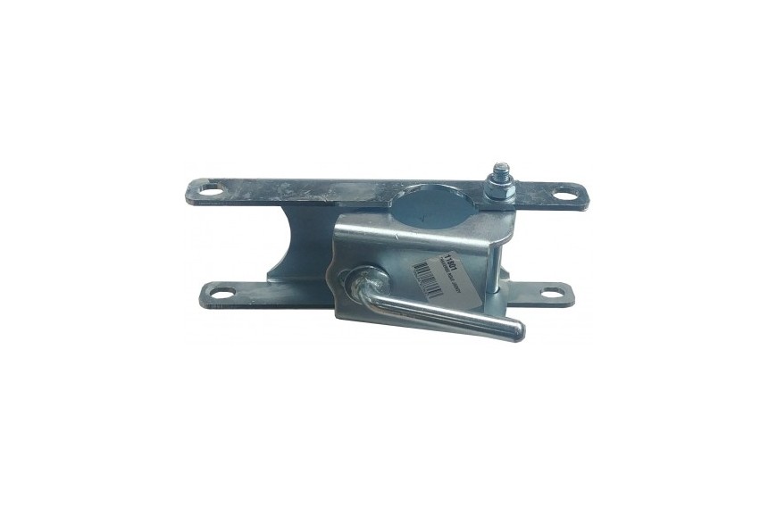 Traverse de roue jockey pour remorque bois LIDER, entraxe 210 mm, compatible roue jockey Ø48 mm