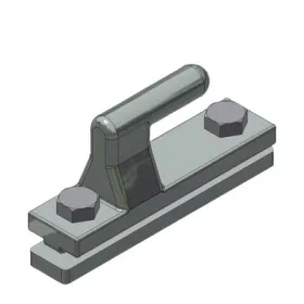 Bride d’arrimage forte charge 70900055 pour remorque Magnum Saris en acier renforcé pour transport sécurisé