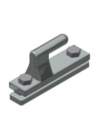 Bride d’arrimage forte charge 70900055 pour remorque Magnum Saris en acier renforcé pour transport sécurisé