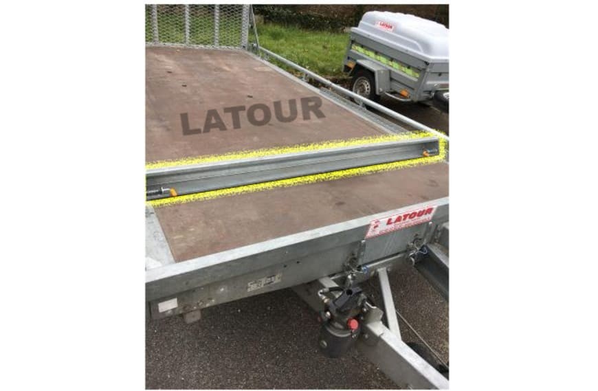 Barre de blocage 29005 pour porte engin 3m - Lider