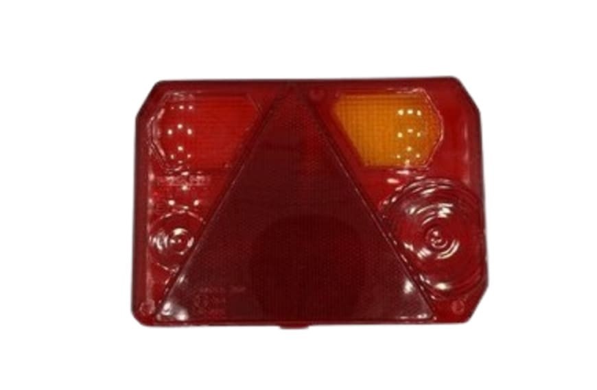 Cabochon droit pour feu RADEX 6400 remorque avec connexion étanche