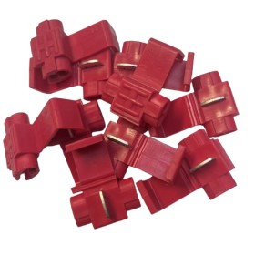 Lot de 10 Connecteurs rapide rouge 3220