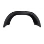 garde-boue plastique 10 pouces noir pour remorque résistante aux chocs et UV