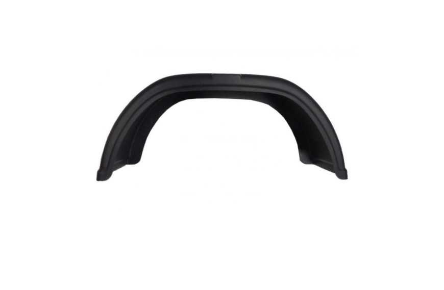 garde-boue plastique 10 pouces noir pour remorque résistante aux chocs et UV