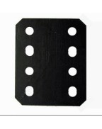 Plaque de rehausse 8 trous 15 x 18,5 x 1,5 cm