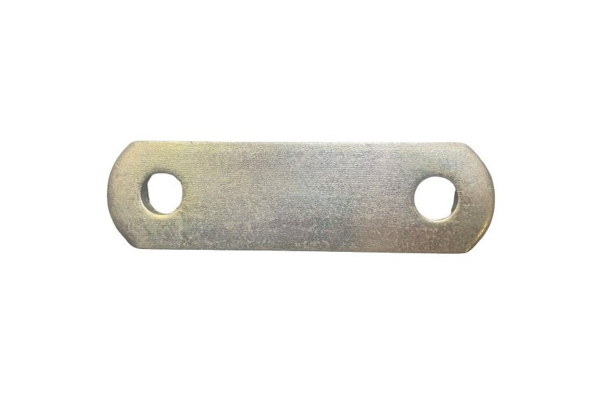 Plaquette 2 trous - Entraxe 40 mm