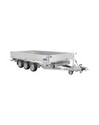 Remorque Tribenne - PTAC 3500 kg (406 x 204 cm) avec pompe électrique - Saris