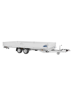 Remorque plateau 506 x 204 cm - PTAC 3500 kg - Saris