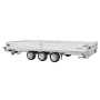 Remorque plateau 506 x 204 cm - PTAC 3500 kg - Saris