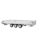Remorque plateau 506 x 204 cm - PTAC 3500 kg - Saris