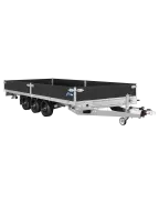 Remorque plateau 506 x 204 cm - PTAC 3500 kg - Saris
