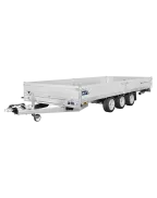 Remorque plateau 506 x 204 cm - PTAC 3500 kg - Saris