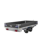 Remorque Tribenne avec pompe électrique 356 x 184 cm - PTAC 3500 kg - Saris