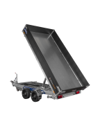 Remorque Tribenne avec pompe électrique 356 x 184 cm - PTAC 3500 kg - Saris