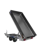 Remorque Tribenne avec pompe électrique 356 x 184 cm - PTAC 3500 kg - Saris