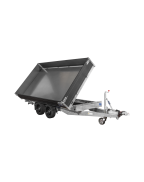 Remorque Tribenne avec pompe électrique 356 x 184 cm - PTAC 3500 kg - Saris