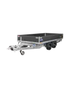 Remorque Tribenne avec pompe électrique 406 x 204 cm - PTAC 3500 kg - Saris