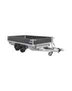 Remorque Tribenne avec pompe électrique 406 x 204 cm - PTAC 3500 kg - Saris