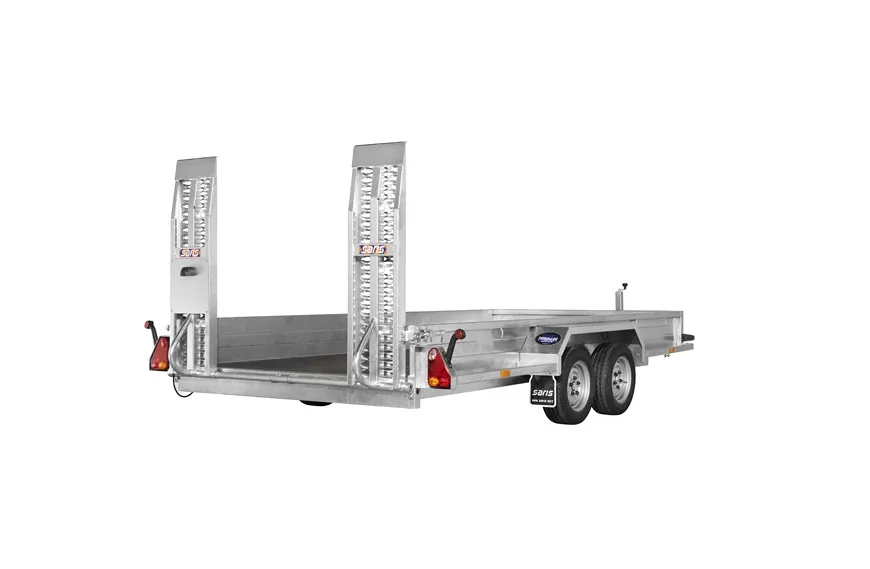 Remorque Magnum porte-engins 406 x 184 cm - PTAC 3500 kg - Saris
